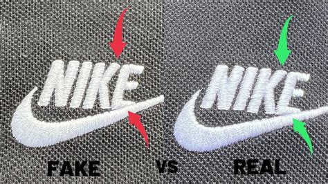 nike original logo vs fake|how to tell if nikes are real.